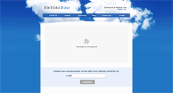 Desktop Screenshot of editoraelim.com.br